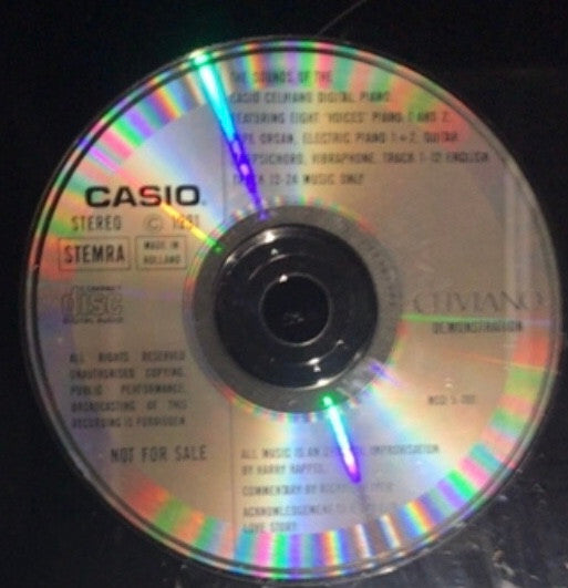 Harry Happel : The Sounds Of The Casio Celviano Digital Piano (CD, Album)