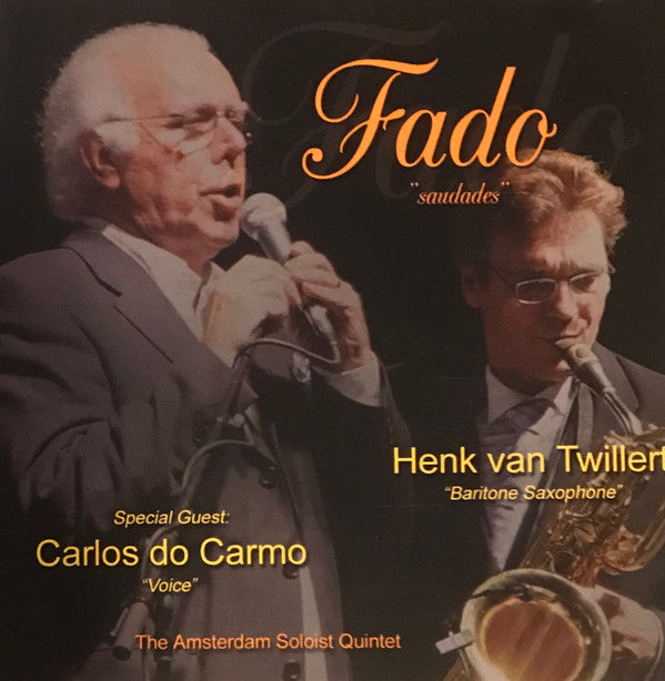 Henk Van Twillert : Fado Saudades (CD, Album)