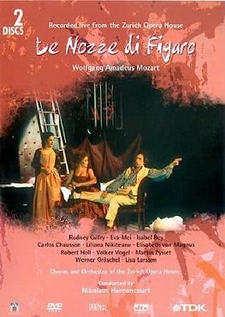 Wolfgang Amadeus Mozart, Nikolaus Harnoncourt : Le Nozze Di Figaro (2xDVD)