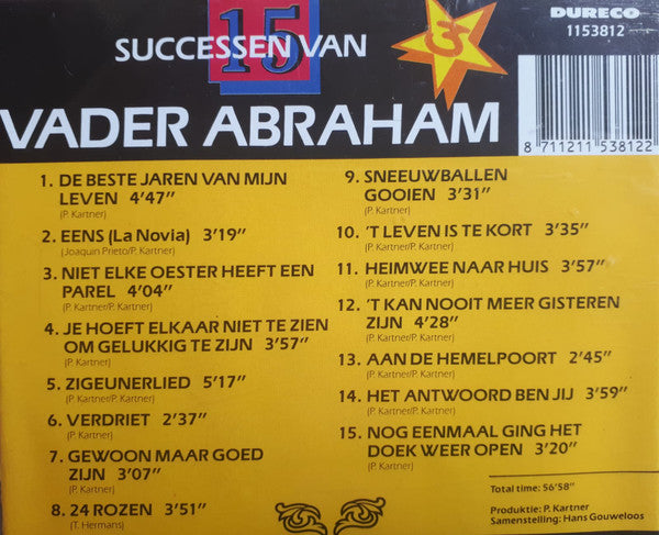 Vader Abraham : 15 Successen Van Vader Abraham 3 (CD, Comp)