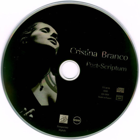 Cristina Branco : Post-Scriptum (CD, Album)