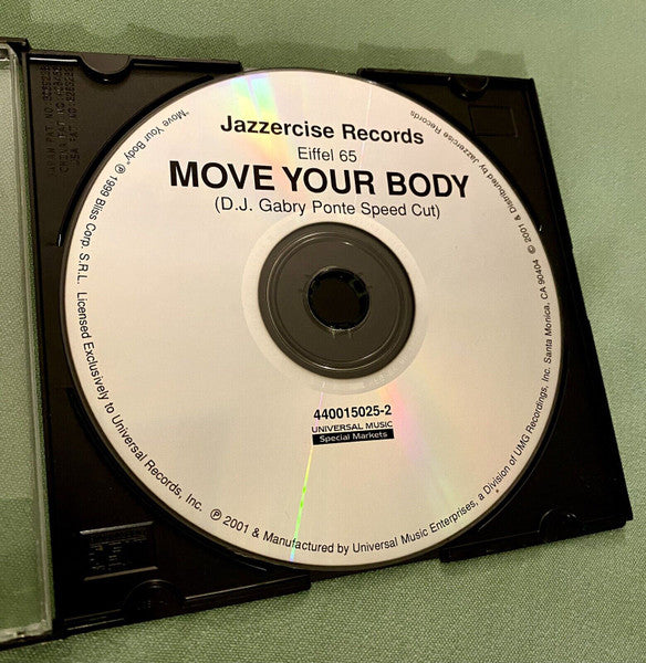 Eiffel 65 : Move Your Body (CD, Promo)