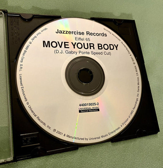 Eiffel 65 : Move Your Body (CD, Promo)
