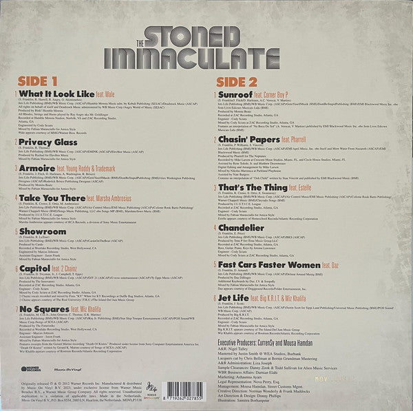 Curren$y : The Stoned Immaculate (LP, Ltd, Num, Gol)