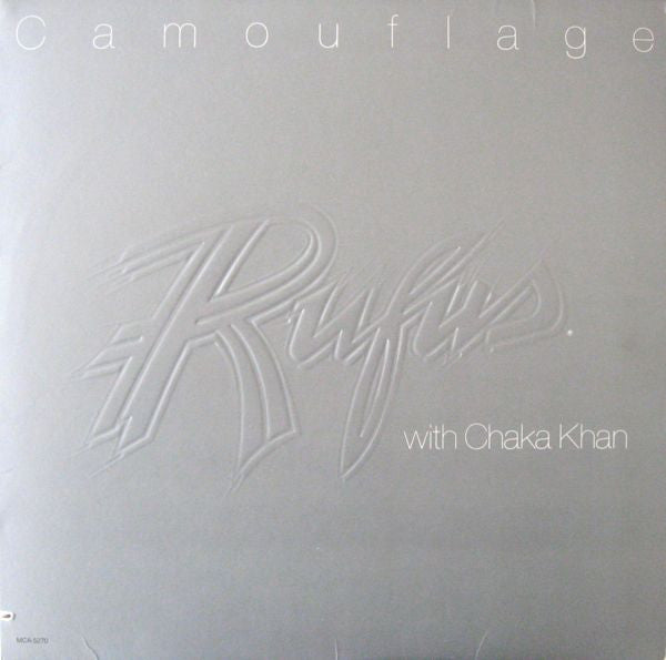 Rufus & Chaka Khan : Camouflage (LP, Album, Pin)