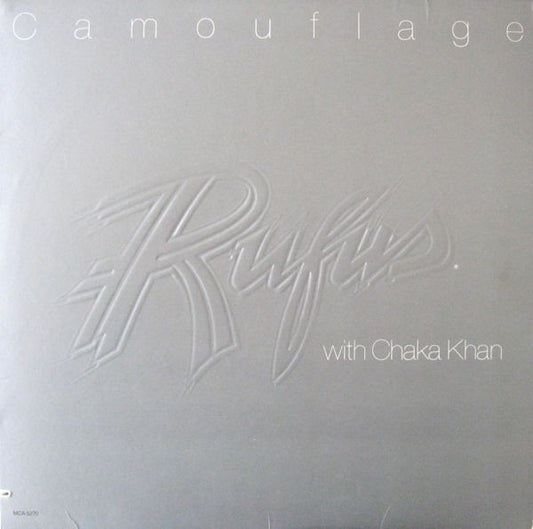 Rufus & Chaka Khan : Camouflage (LP, Album, Pin)