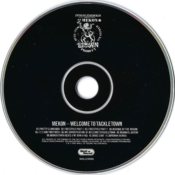 Mekon : Welcome To Tackletown (CD, Album)