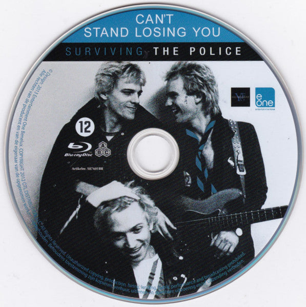 The Police : Can't Stand Losing You (Surviving The Police) (Blu-ray, Multichannel)