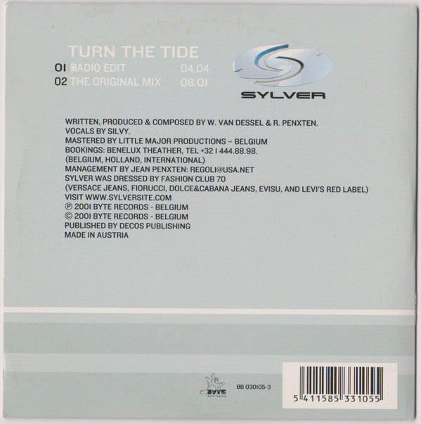 Sylver : Turn The Tide (CD, Single, Car)