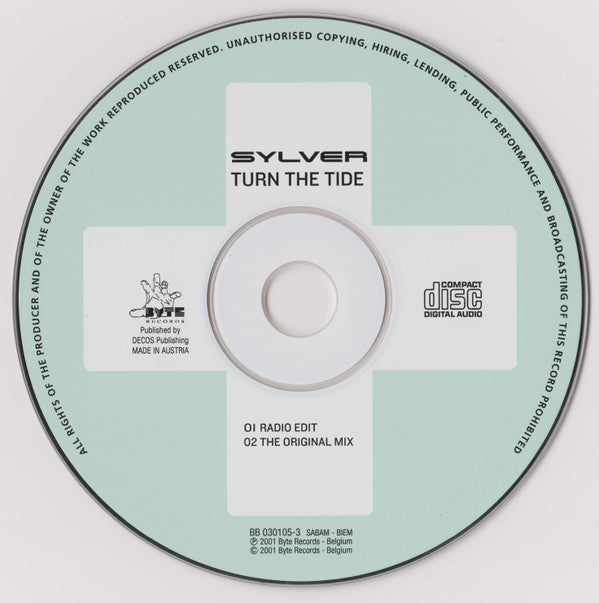 Sylver : Turn The Tide (CD, Single, Car)