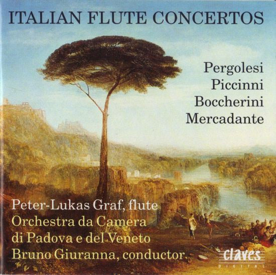 Giovanni Battista Pergolesi, Niccolò Piccinni, Luigi Boccherini, Giuseppe Saverio Mercadante, Peter-Lukas Graf, Orchestra Di Padova E Del Veneto, Bruno Giuranna : Italian Flute Concertos (CD, Album)