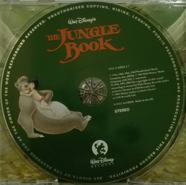 Various : Walt Disney's The Jungle Book (Original Soundtrack) (CD, Album, RE, RM)
