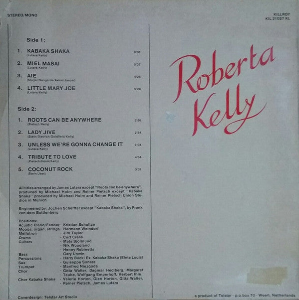 Roberta Kelly : Roberta Kelly (LP, Album)