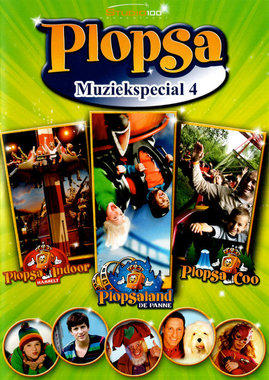 Various : Plopsa - Muziekspecial 4 (DVD-V, PAL)