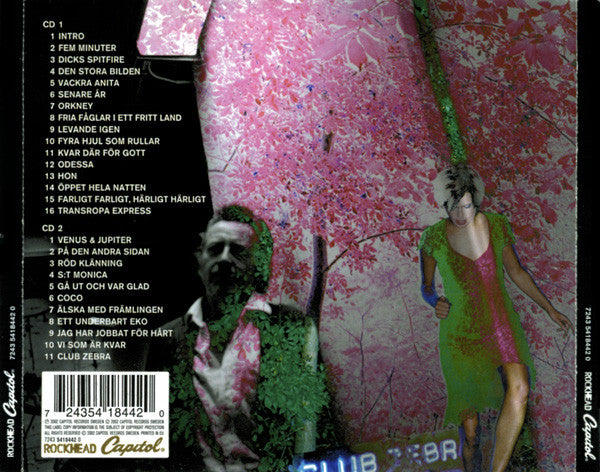 Ulf Lundell : Club Zebra (2xCD, Album)