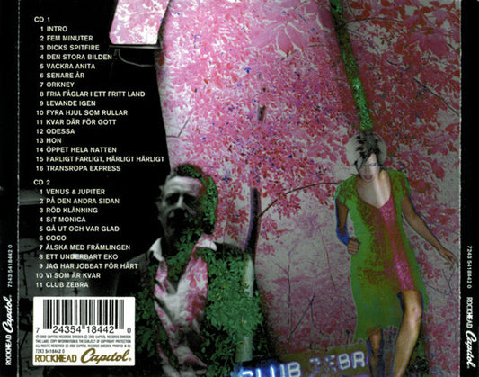 Ulf Lundell : Club Zebra (2xCD, Album)