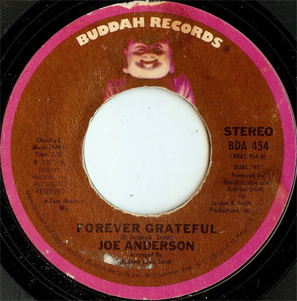 Joe Anderson (6) : (Your Love) Gives Me Fever (7", Styrene)