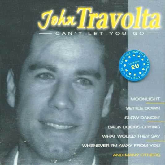 John Travolta : Can't Let You Go (CD, Album)