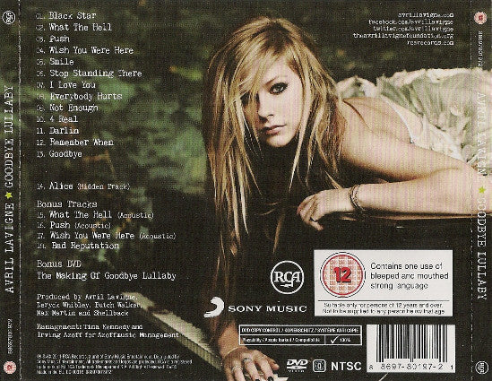 Avril Lavigne : Goodbye Lullaby (CD, Album + DVD-V, Copy Prot., NTSC + Dlx)