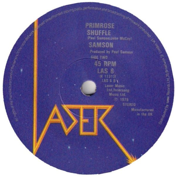 Samson (3) : Mr. Rock & Roll (7", Single)