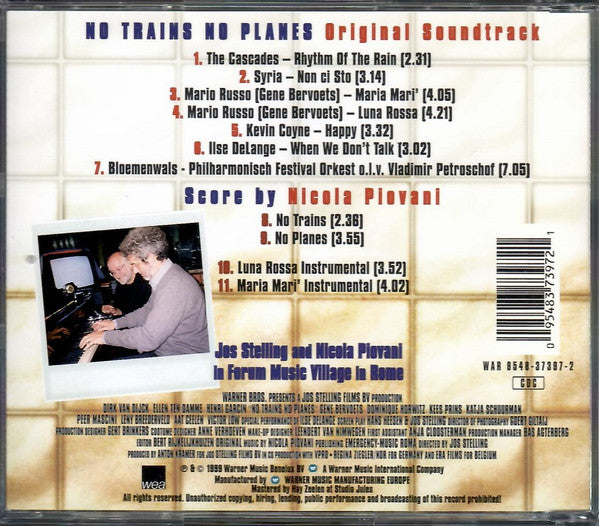 Various : No Trains No Planes (Original Soundtrack) (CD)