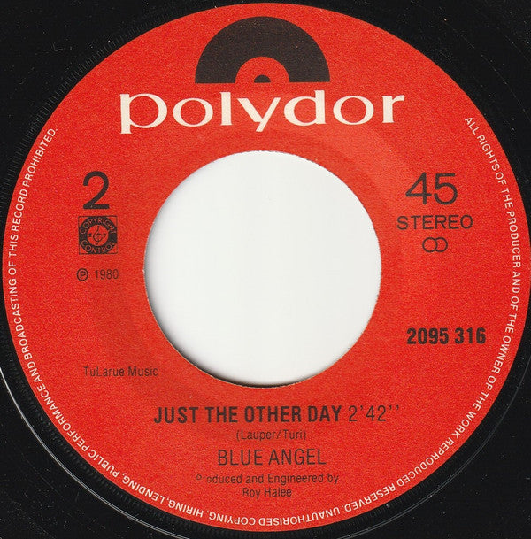 Blue Angel (3) : I'm Gonna Be Strong (7", Single)