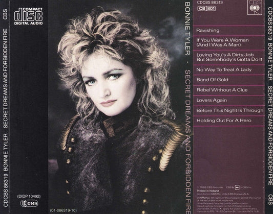 Bonnie Tyler : Secret Dreams And Forbidden Fire (CD, Album)