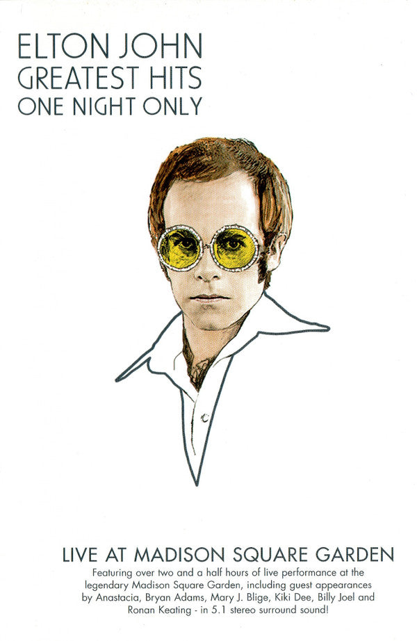 Elton John : Greatest Hits - One Night Only (DVD-V, Copy Prot., Multichannel, PAL)