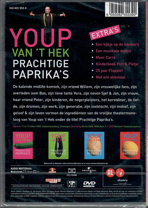 Youp van 't Hek : Prachtige Paprika's (DVD-V, Multichannel, PAL, Reg)