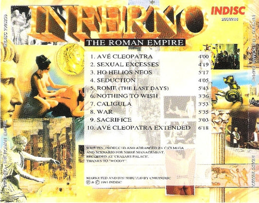 Inferno (14) : The Roman Empire (CD, Album)