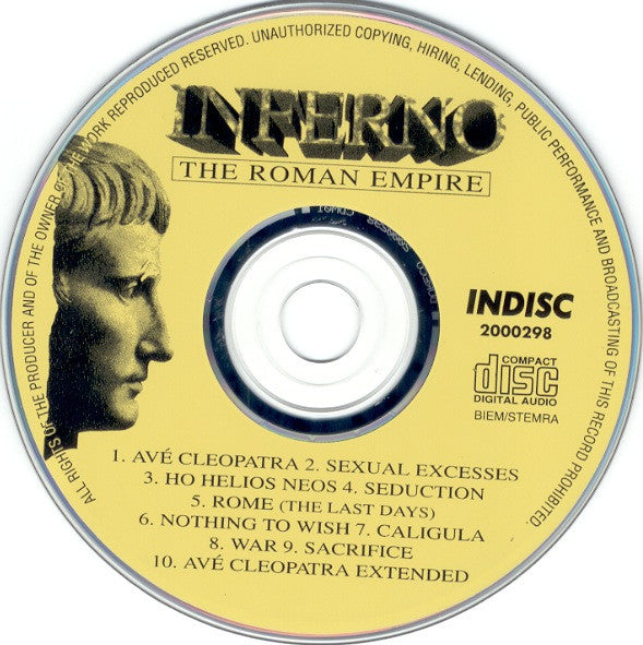Inferno (14) : The Roman Empire (CD, Album)