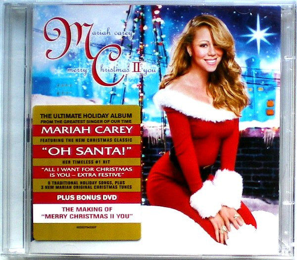 Mariah Carey : Merry Christmas II You (CD, Album + DVD-V, NTSC, Reg)