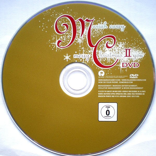 Mariah Carey : Merry Christmas II You (CD, Album + DVD-V, NTSC, Reg)