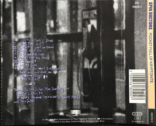 Spin Doctors : Pocket Full Of Kryptonite (CD, Album)