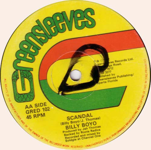 Little John / Billy Boyo : Joker Lover / Scandal (12")