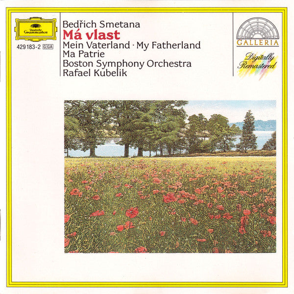 Bedřich Smetana / Boston Symphony Orchestra, Rafael Kubelik : Má Vlast = Mein Vaterland = My Fatherland = Ma Patrie (CD, Album, RE, RM)