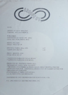 Evelyn Holiday : Pick Me Up (12", Promo)