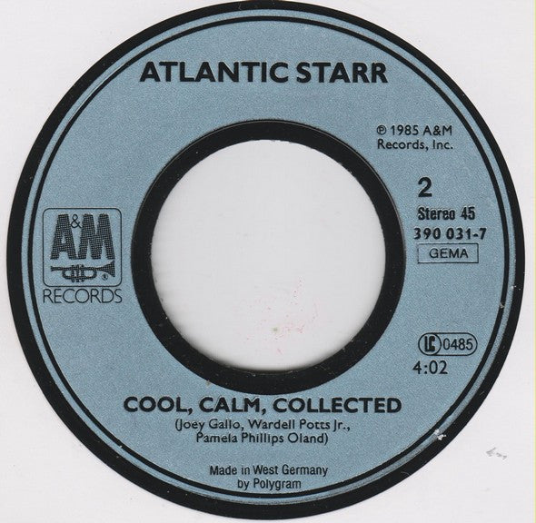 Atlantic Starr : Silver Shadow (7", Single)