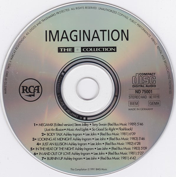 Imagination : The ★ Collection (CD, Comp)