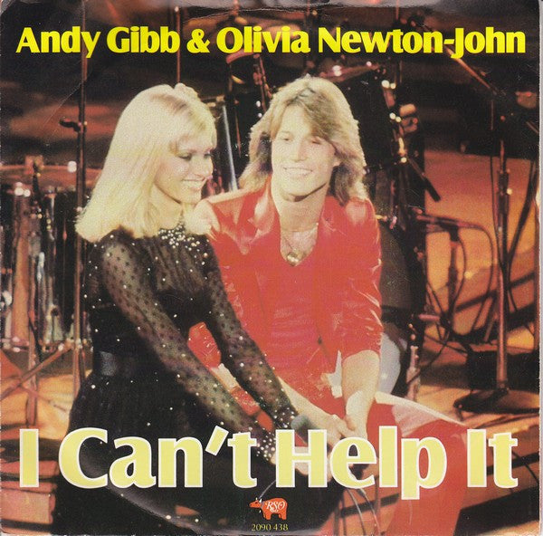 Andy Gibb & Olivia Newton-John : I Can't Help It (7", Single)