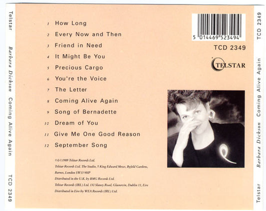 Barbara Dickson : Coming Alive Again (CD, Album)