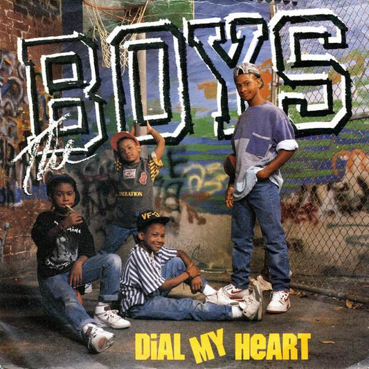 The Boys : Dial My Heart (7", Single, Sil)