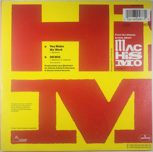 Cameo : You Make Me Work (7", Single)