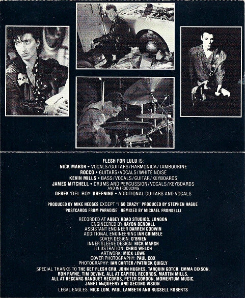 Flesh For Lulu : Long Live The New Flesh (Cass, Album, Dol)
