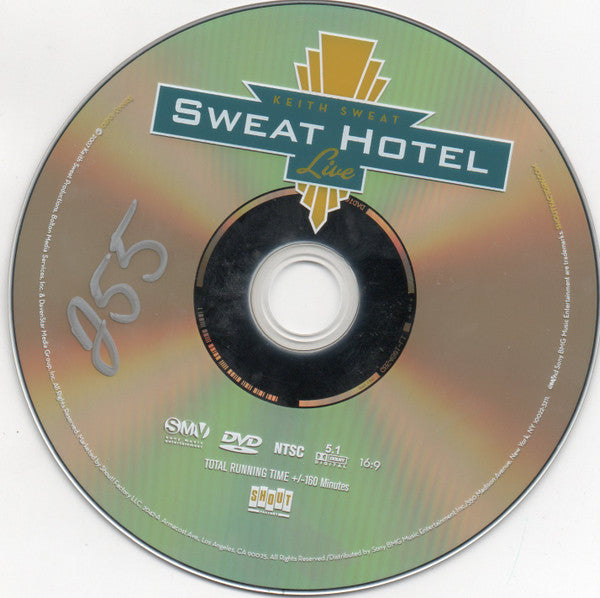 Keith Sweat : Sweat Hotel Live (DVD-V)