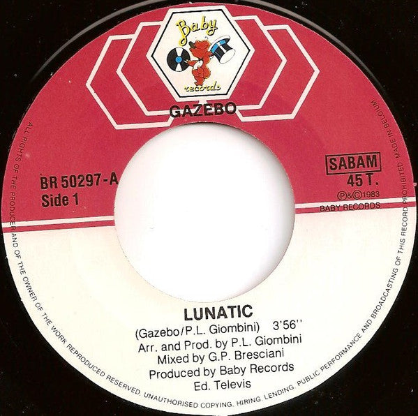 Gazebo : Lunatic (7", Single)