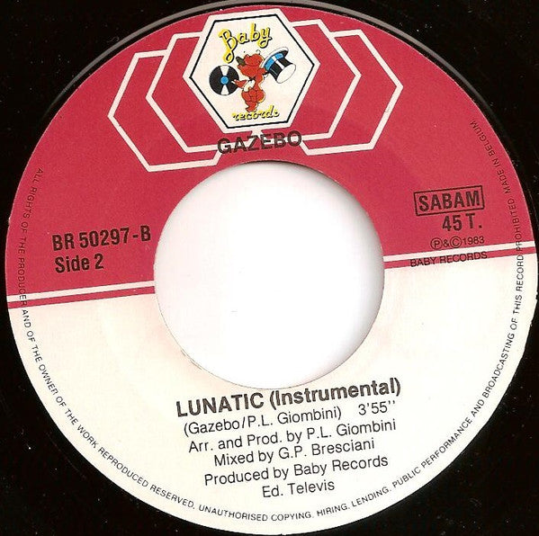 Gazebo : Lunatic (7", Single)