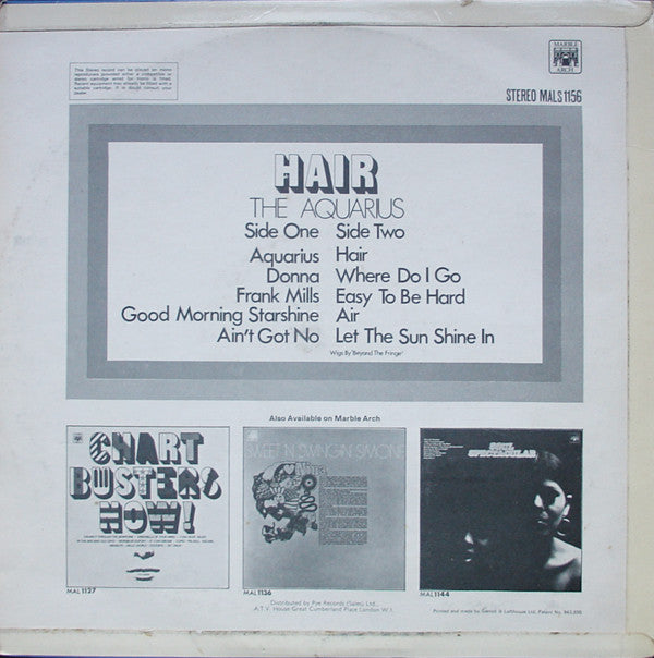 The Aquarius : Hair (LP)