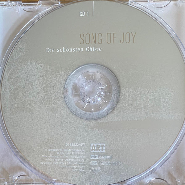 Various : Song Of Joy (Die Schönsten Chöre) (3xCD, Comp)