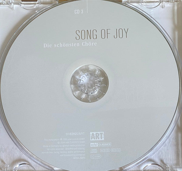 Various : Song Of Joy (Die Schönsten Chöre) (3xCD, Comp)